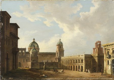 Louis Jean Desprez (Attribuito)

"Veduta della piazza di Mazara del Vallo con la