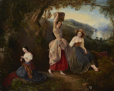 Henri Auguste César Serrur (Attribuito)

"Lavandaie con il Lago di Ginevra sullo