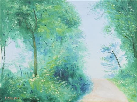 Umberto Lilloni "Pomeriggio" 1967
olio su tela (cm 30x40)
firmato in basso a sin