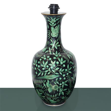 Herend  Hungary (Herend 1826)  - Lampada, giardino zoologico, con design orientale