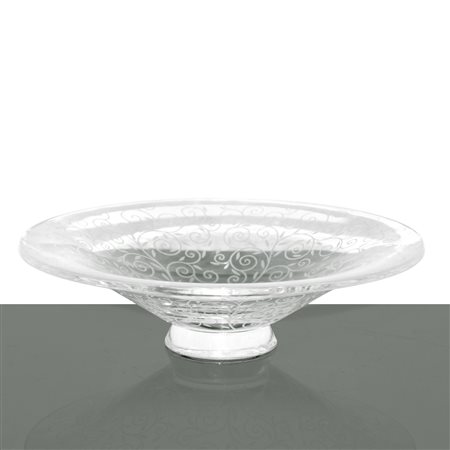 Baccarat France - Piccola alzata modello Rendez-Vous con decori bianchi