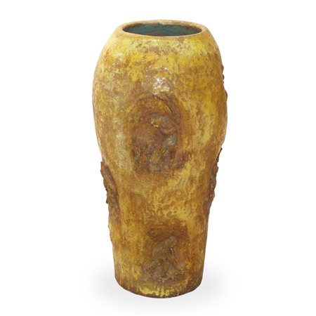 Grande vaso in maiolica