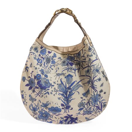 Gucci Borsa Hobo Flora Collezione Cruise 2009 di Frida Giannini. In tela con...