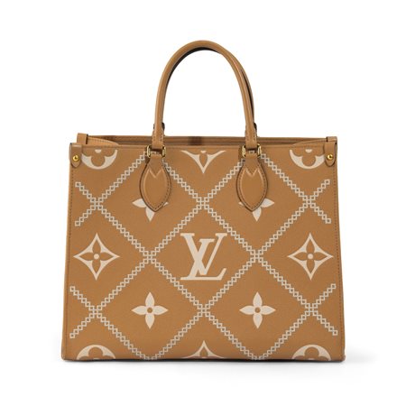 Louis Vuitton Borsa OnTheGo Colore Arizona Brown. Largh. 35 - Alt. 25 cm...