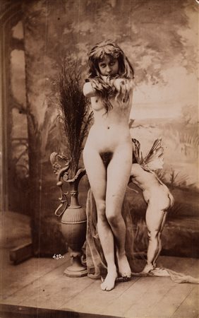 Vincenzo Galdi 1871-1961, attribuito a Senza titolo stampa vintage, cm 26x17,6