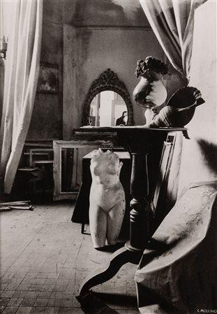 Carlo Mollino 1905-1973 Camera incantata stampa alla gelatina ai sali...