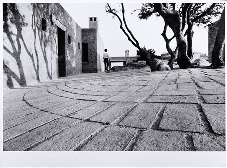 Ugo Mulas 1928-1973 Casa Franchetti, Sardegna. Esterno stampa vintage alla...