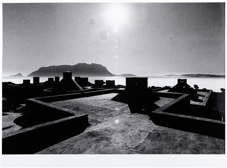 Ugo Mulas 1928-1973 Casa Franchetti, Sardegna. Vista di Tavolara. stampa...