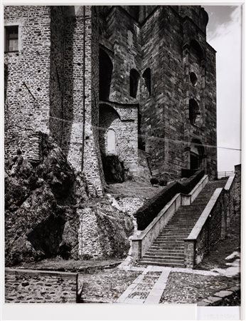 Gabriele Basilico 1944-2013 Sacra di San Michele stampa alla gelatina ai sali...