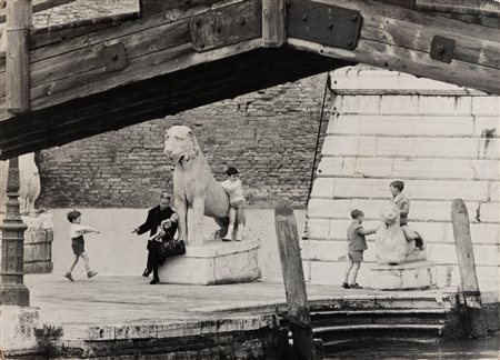 Gianni Berengo Gardin 1930-2025 Arsenale, Venezia stampa vintage alla...