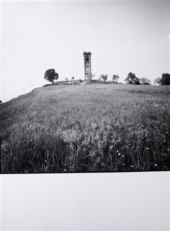 Ugo Mulas 1928-1973 Campanone della Brianza. Campanile esterno stampa vintage...