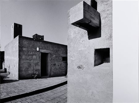 Ugo Mulas 1928-1973 Casa Franchetti, Sardegna. Esterno prospettiva stampa...