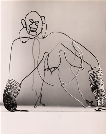Ugo Mulas 1928-1973 La Négresse, Alexander Calder stampa alla gelatina ai...