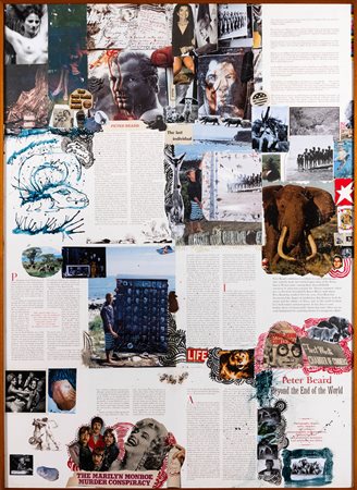 Peter Beard 1938-2020 Bozze di stampa del volume 'Oltre la fine del mondo'...