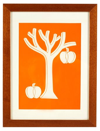 Giovanni D'Agostino (Catania, 1932 - Bologna, 2000) 
"Senza titolo" 1969
Litografia a colori su carta Cm 28x20