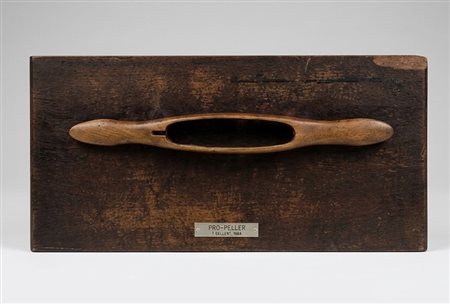 Tommy Dollar  (Stoccolma , 1953 - ) 
"Pro-peller" 1984
 Elica applicata su tavola Cm 21x44x4