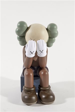 Kaws (attribuito a) (Jersey City, 04/11/1974 - ) 
"Companion (Passing Through)" 2007
Scultura in vinile verniciato Cm 27x11,5x17,5