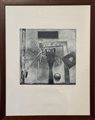 Wolfgang Werkmeister (Berlino, 1941 - ) 
"Stilleben mit Radierwerkzeug VI" 1987
Litografia a colori su carta  Cm lastra: 33x33