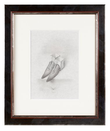 Armodio (Piacenza, 1938 - ) 
"Maupassant" 2013
Bozzetto a matita su carta Cm 20x15