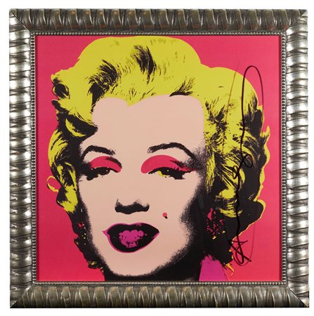 Andy Warhol (Pittsburgh, 6/08/1928 - New York, 22/02/1987) 
"Marilyn Monroe" 1986
 Poster su carta Cm 70x70 