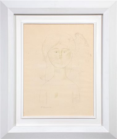 Antonio Bueno  
Adolescente 1969
Disegno colorato su carta 44,5x33 cm