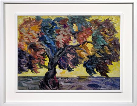 Saverio Terruso  
Albero Anni 2000
Olio su tela 50x70 cm