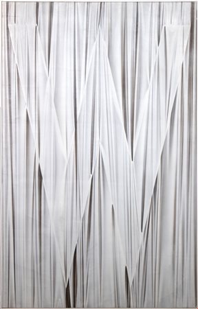 Umberto Mariani  
ALFABETO AFONO (LETTERA W) 1977
Acrilico su Tela 130x81 cm