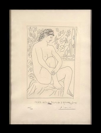 Pablo Picasso  
Suite Vollard 1930/37 III edizione del 1992 1992
Litografia su Carta 45x32,5 cm