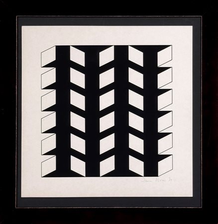 Imre Kocsis (1939 - 1991, ) 
Untitled 1971
Litografia su carta 28x28 cm