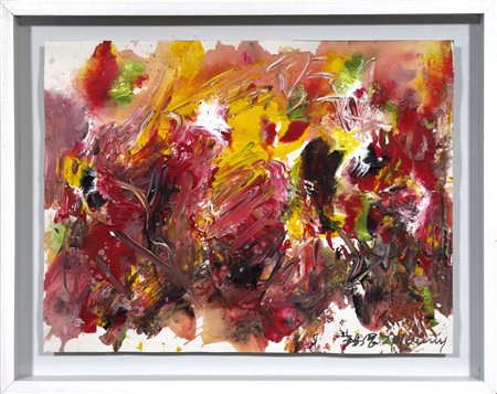Wang Yigang (Heilongjiang, 1961 - ) 
A2 2016
Olio su carta 46x60 cm