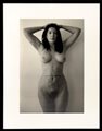Marina Abramović (Belgrado,  30 novembre 1946 - ) 
Nude with a cut Star 2005
C-Print in bianco e nero 102,5x76,5 cm