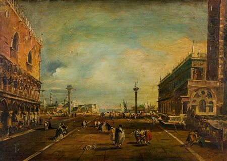 Artista dell'800 Venezia, 1800 ca Olio su tela cm 50x70