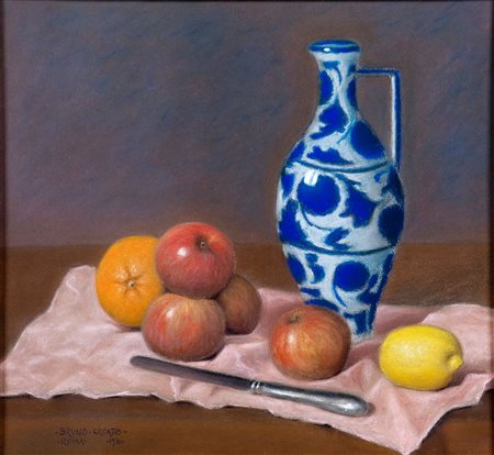 Bruno Croatto (1875-1948) Senza titolo, 1931 Gessetto su cartoncino cm 37x40...