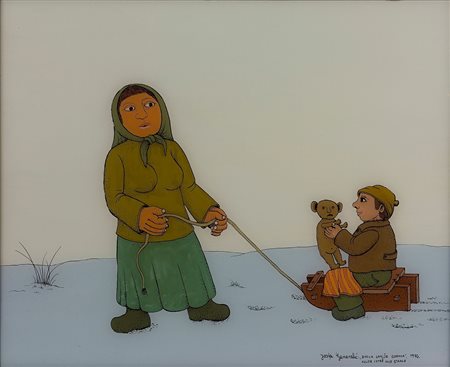 Josip Generalic (1936-2004) La balia e Goran (Barica sanjie Gorana), 1976...