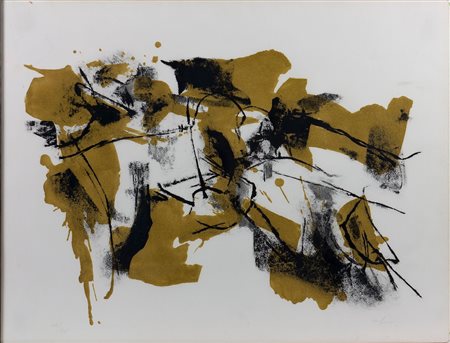 Afro (1912-1976) Controforma, 1961 Litografia su carta, es. 66/90 cm 50x65,...