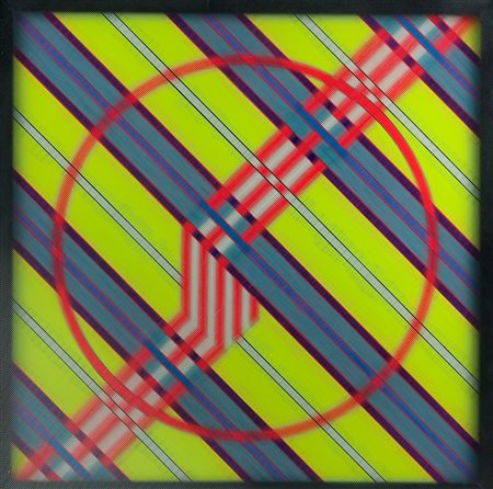 Guido Baldessari (1938-2016) Lirismo ritmico, 1982 Tecnica mista su tavola...