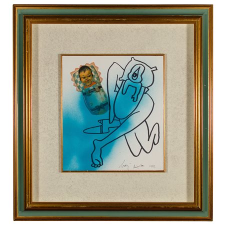 Enrico Baj e Mark Kostabi |