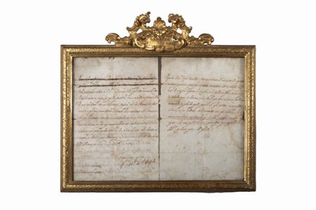 Carlo Borromeo - Lettera, 1584