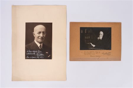 Francesco Cilea - Francesco d'Ovidio - Foto con dedica, 1940