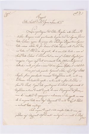 Rapporto a Papa Leone XII, 1824
