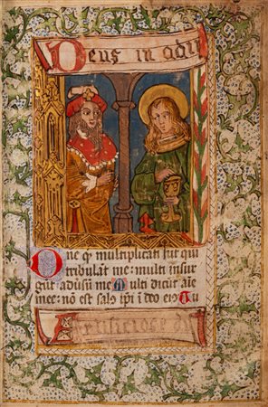 Salterio - Libro d'Ore all'uso di Roma, 1425