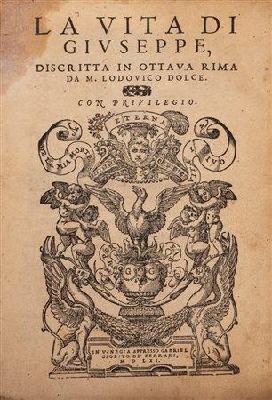 Lodovico Dolce - La vita di Giuseppe, 1561