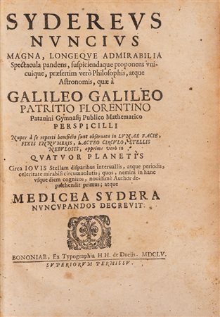 Galileo Galilei - Opere di Galileo Galilei Linceo nobile fiorentino, 1656