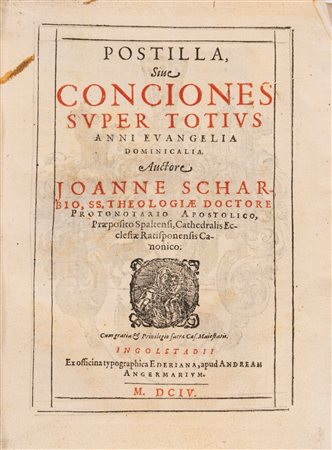 Postilla sine Conciones super totius anni evangelia dominicalia, 1604