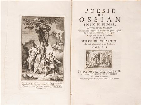 Malchiorre Cesarotti - Poesie di Ossian, 1763