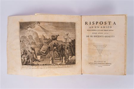 Risposta ad un amico sulla ricerca fattagli delle novita dell'anno 1772 de' sedicenti Gesuiti, 1772