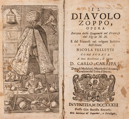Il diavolo zoppo, 1733