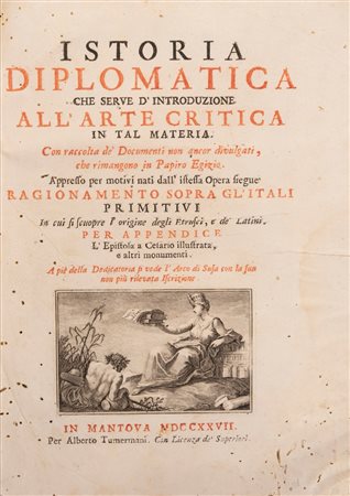 Scipione Maffei - Istoria diplomatica che serve d'introduzione all'arte critica in tal materia, 1727