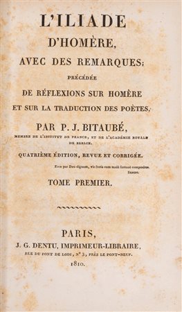 Paul Jérémie Bitaubé - Oeuvres complètes de P.J. Bitaubé, 1810