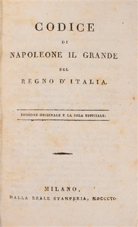Codice di Napoleone il grande, 1806